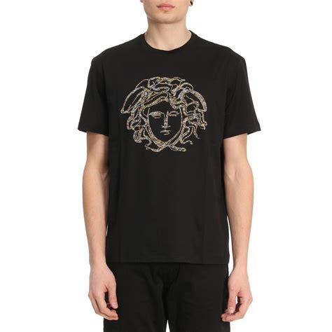 t shirt versace uomo con borchie|Versace T.